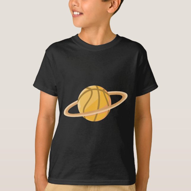 T-shirts Planeta do basquetebol (Frente)