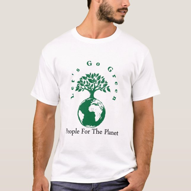 T-shirts planeta verde (Frente)