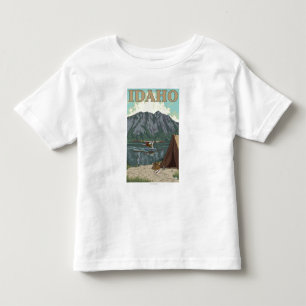 T-shirts Plano de Bush & pesca - Idaho