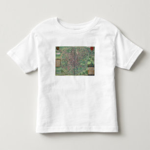 T-shirts Plano de cidade de Bruxelas, 'do Terra de
