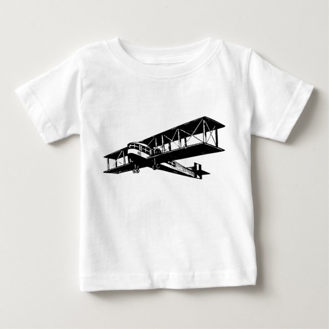 T-shirts Plano Vintage - Preto (Frente)