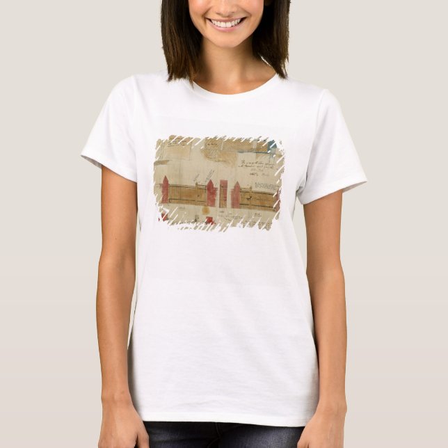 T-shirts Planos e elevações para a Casa Vermelha, Bexley He (Frente)