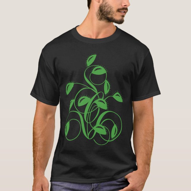 T-shirts Planta carnívora (Frente)