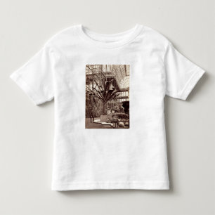 T-shirts Plantas tropicais na sala egípcia, Pala de crista