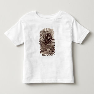 T-shirts Plantas tropicais na sala egípcia, Pala de crista