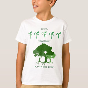 T-shirts Plante uma árvore hoje