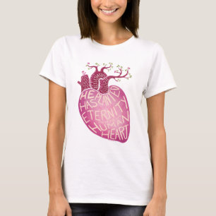 T-shirts Plantou a eternidade no coração humano