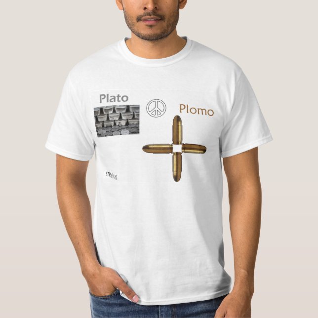 T-shirts Plato O Plomo (Frente)