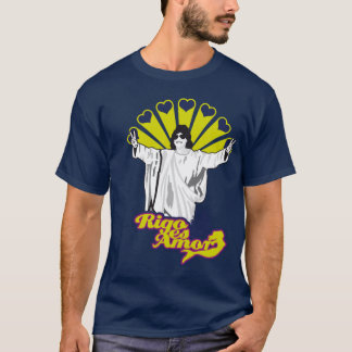 T-shirts Playera de Petate "Rigo es Amor"