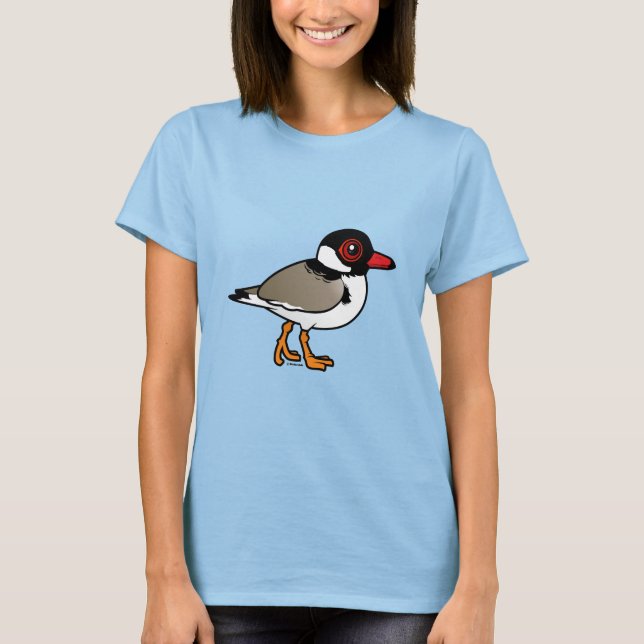 T-shirts Plover Hooded Birdorable (Frente)