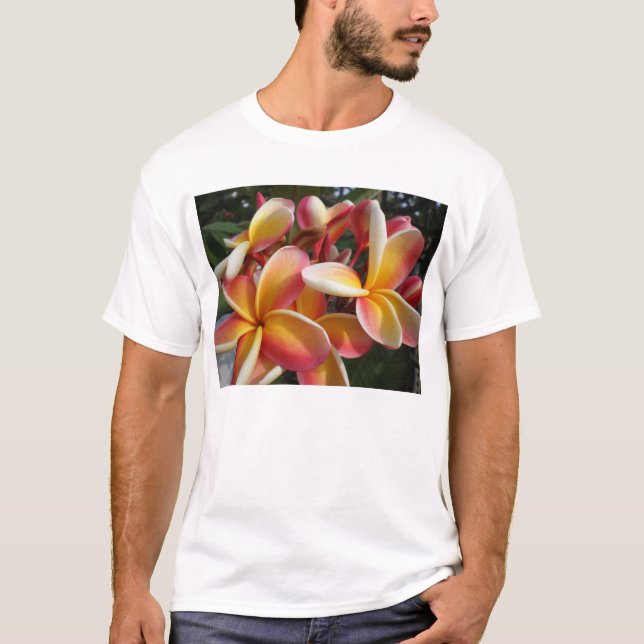 T-shirts plumeria (Frente)