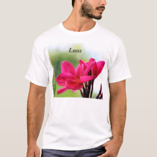 T-shirts Plumeria de Laos