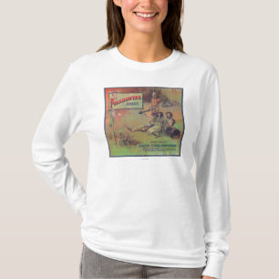 T-shirts Pocahontas LabelPorterville alaranjado, CA