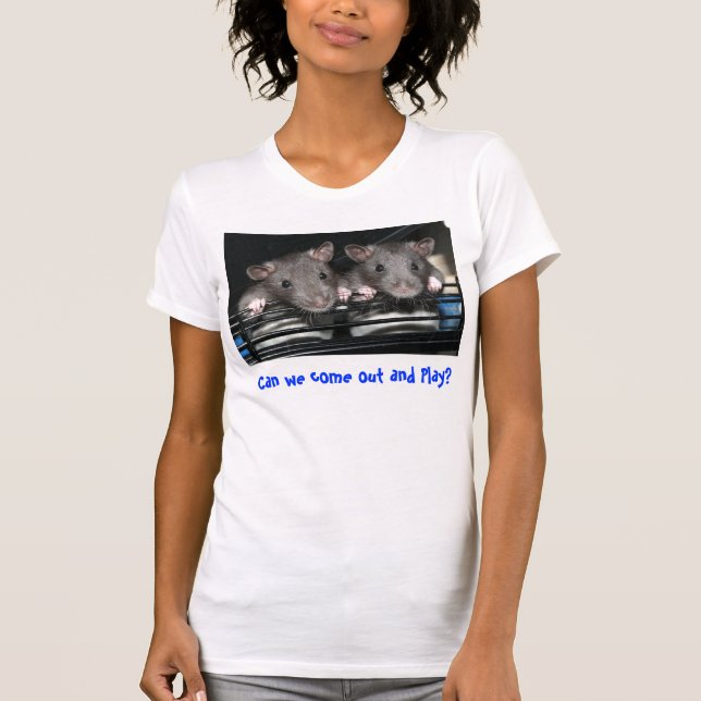 T-shirts Podemos nós sair e o jogo? (Frente)