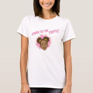 T-shirts Poder ao T das mulheres dos sopros