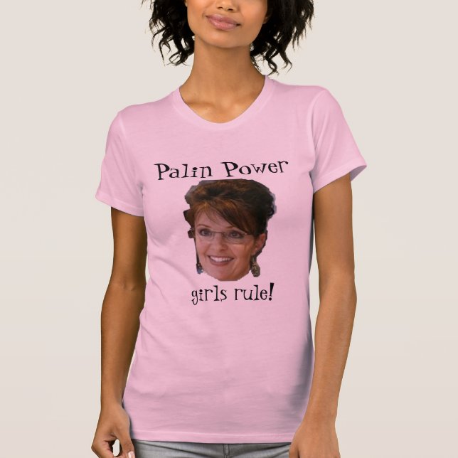 T-shirts Poder de Palin (Frente)