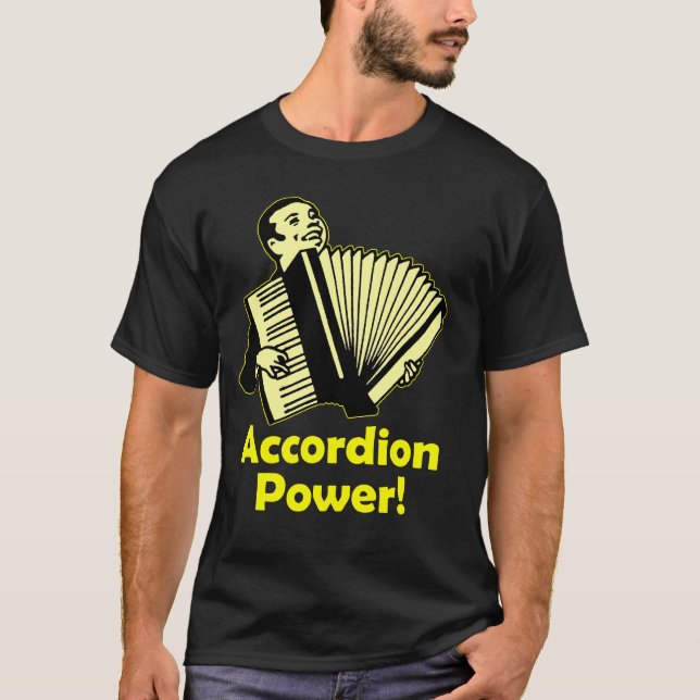 T-shirts Poder do acordeão! (Frente)