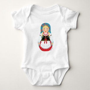 T-shirts Pole Matryoshka Baby Bodydress
