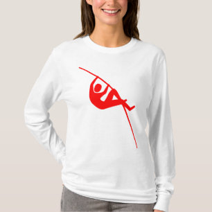 T-shirts Pole Vaulting - Vermelho