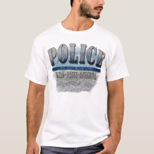 T-shirts POLICE~Thin Blue Line