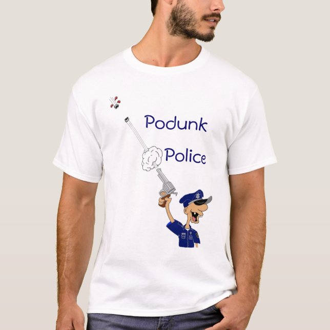 T-shirts Polícia (Frente)