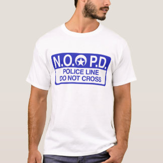 T-shirts Polícia de Nova Orleães