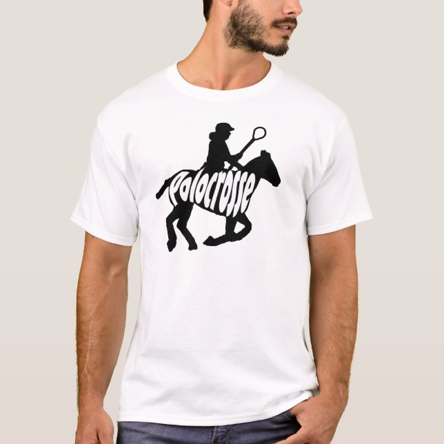 T-shirts Polocrosse (silhueta) 3 (Frente)