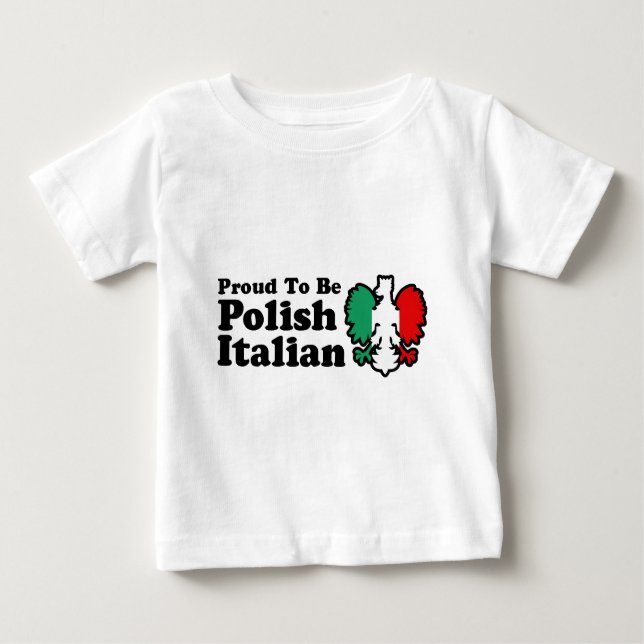 T-shirts Polonês italiano (Frente)