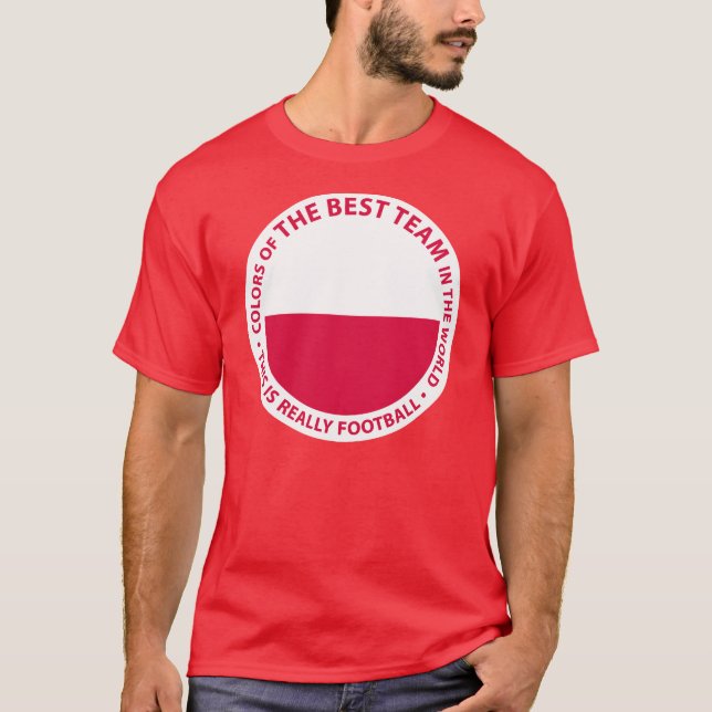 T-shirts Polska Poland Art Shield (Frente)