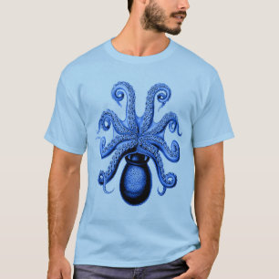 T-shirts Polvo Azul Vintage 1 Inferior