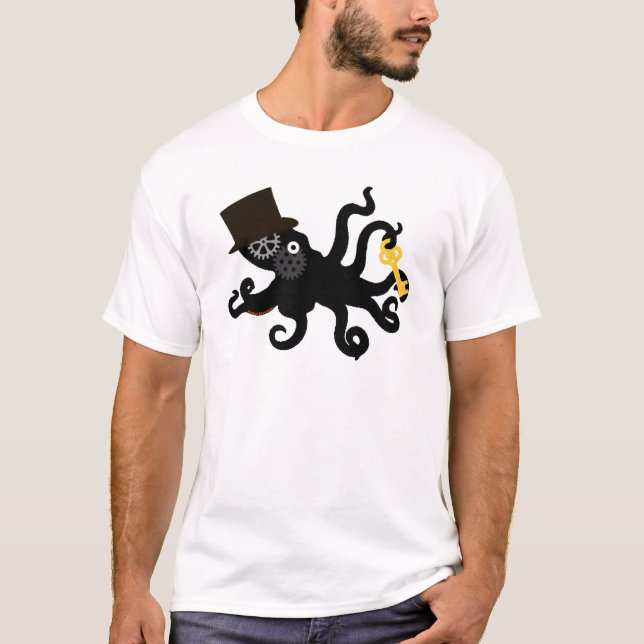 T-shirts Polvo de Steampunk (Frente)