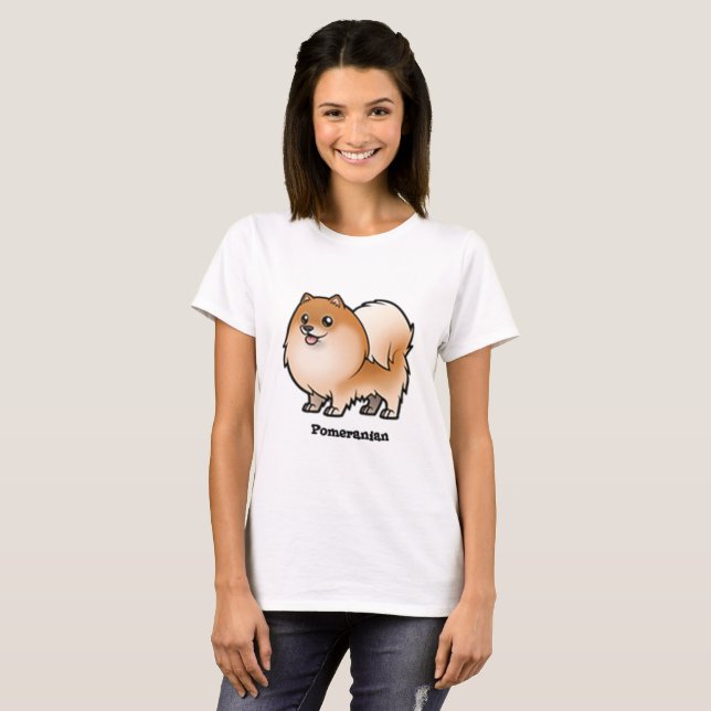 T-shirts Pomerânia (Frente Completa)