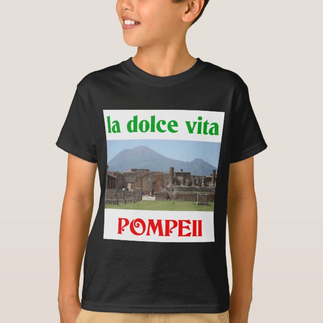 T-shirts Pompeii Italia (Frente)