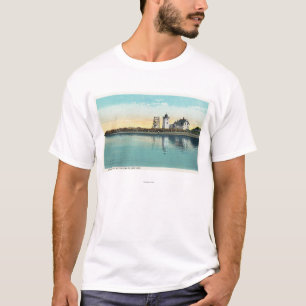 T-shirts Ponta do fim da ideia de Cape Cod do ponto longo