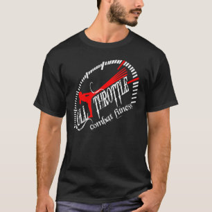 T-shirts Pontapé da malhação do combate do acelerador a