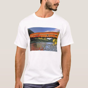 T-shirts Ponte Coberta Office a mais longa em Oregon com 2