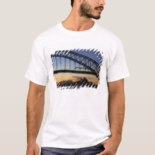 T-shirts Ponte da Baía de Sydney e Casa da Ópera de Sydney 