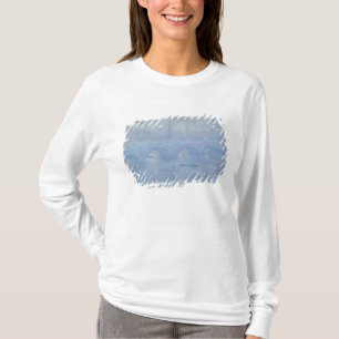 T-shirts Ponte de Claude Monet   Waterloo: Efeito da névoa