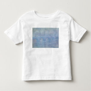 T-shirts Ponte de Claude Monet Waterloo: Efeito da névoa