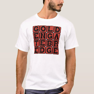 T-shirts Ponte Golden Gate, Marco de São Francisco