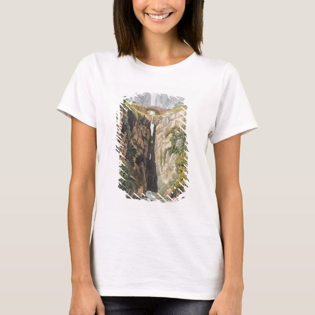 T-shirts Ponte natural, Valle d'Icononzo (lito colorido) (Frente)