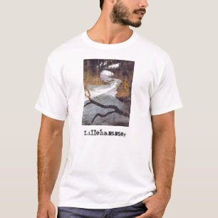 T-shirts Ponte Sobre um Córrego Congelado por Alexandra Coo