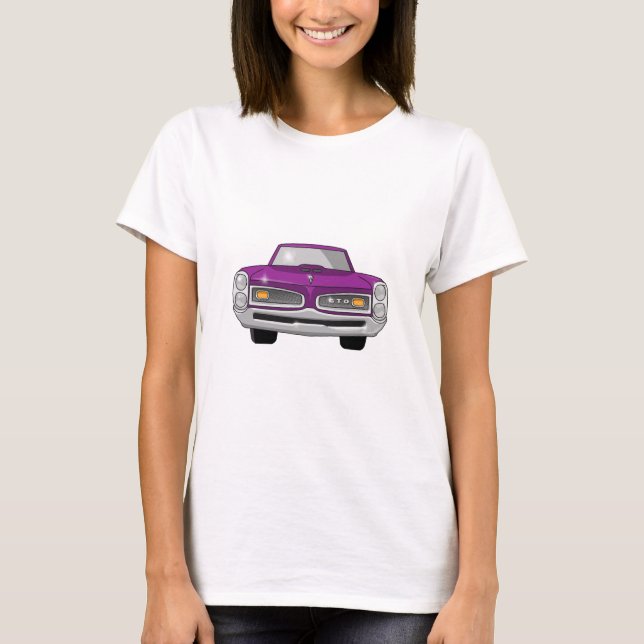T-shirts Pontiac 1966 GTO (Frente)