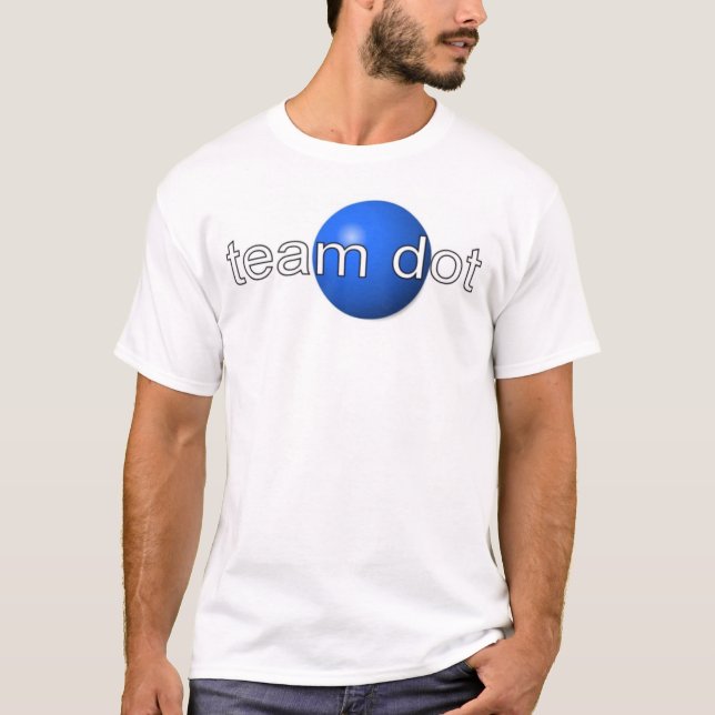 T-shirts ponto da equipe velho (Frente)