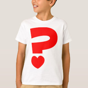 T-shirts Ponto de interrogação