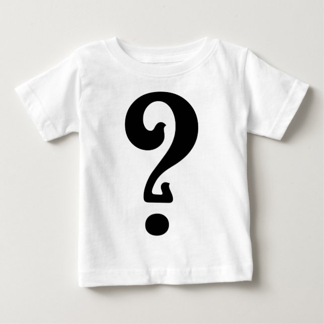 T-shirts Ponto de interrogação Art Nouveau (Frente)