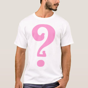 T-shirts Ponto de interrogação Art Nouveau