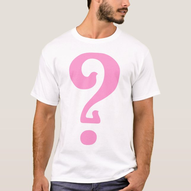 T-shirts Ponto de interrogação Art Nouveau (Frente)