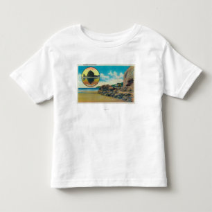 T-shirts Ponto do abraço na praia do canhão e na rocha do