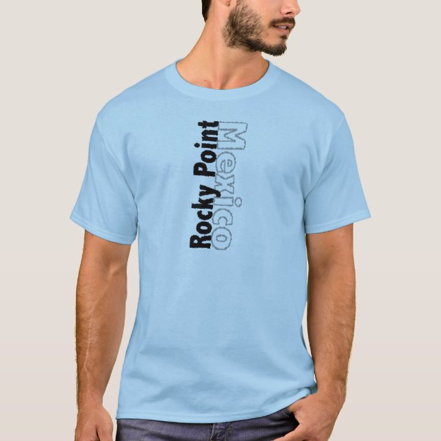 T-shirts Ponto rochoso México (Frente)